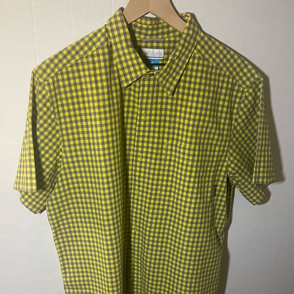 Columbia Sportswear Company Men’s Short Sleeve Button-Down Shirt – Size Large. - Picture 1 of 9